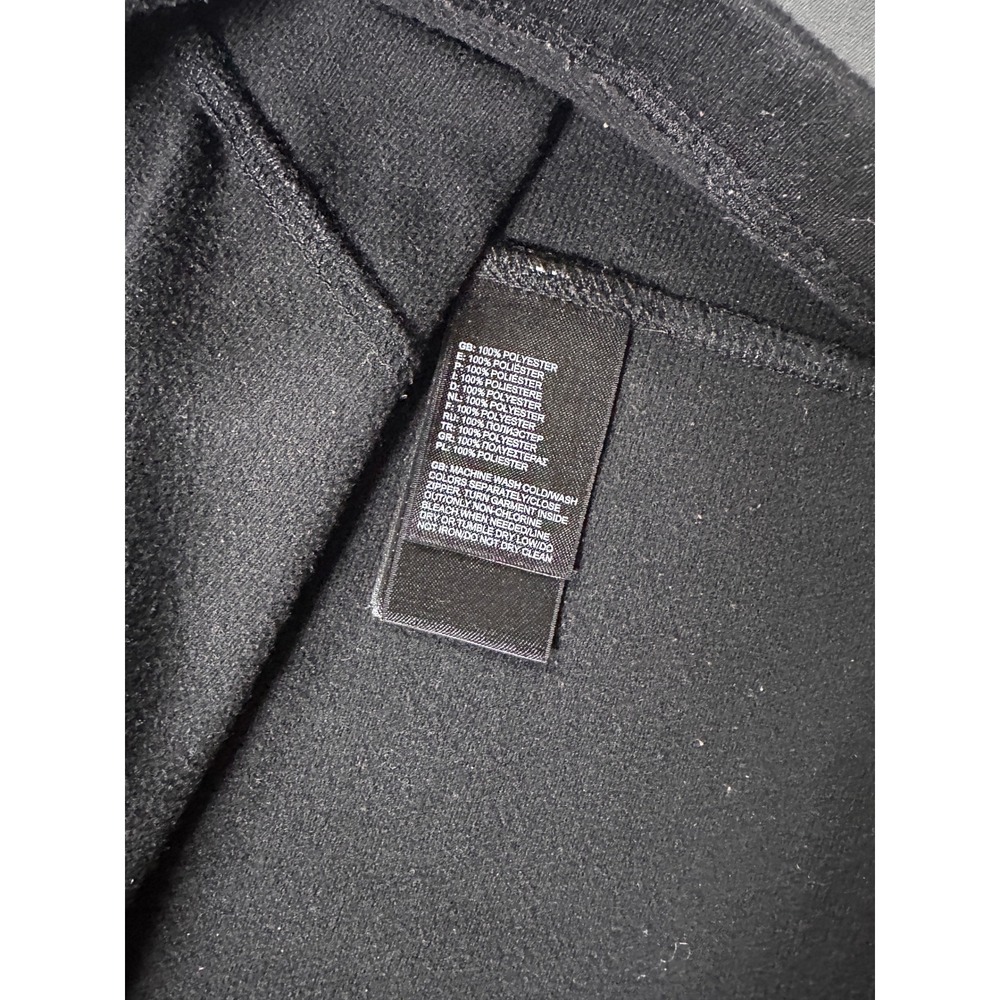 The North Face Mens Black Quarter Zip Pullover Fleece Jacket Size Large - Picture 11 of 13